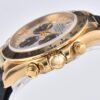 CLEAN Factory C-Factor Rolex 116518 Yellow Gold Panda Dial Daytona with Rubber Strap