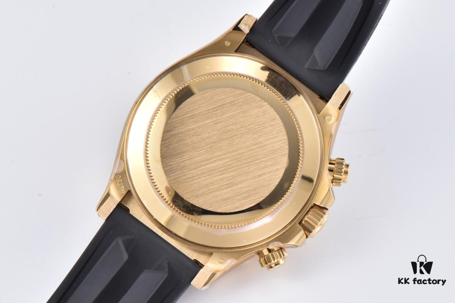 CLEAN Factory C-Factor Rolex 116518 Yellow Gold Panda Dial Daytona with Rubber Strap