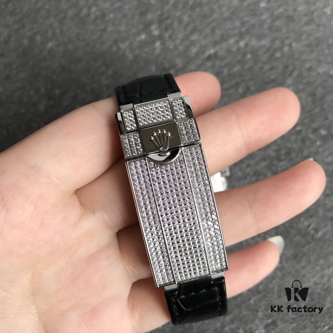 Luxury Rolex Submariner 360° Full Diamond Inlay Watch – The Ultimate Statement Piece for Discerning Collectors