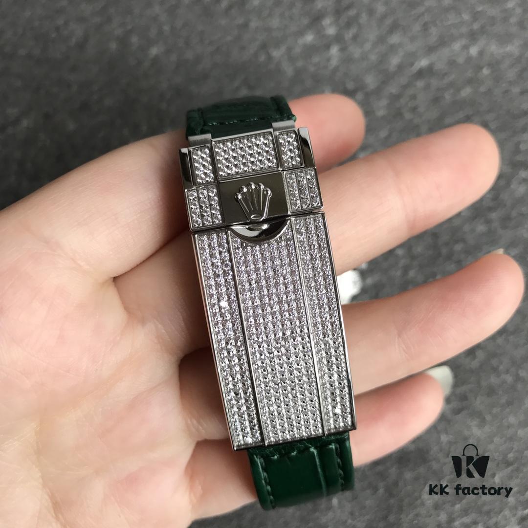 Player's Poison - Rolex Top-tier Replica V3 Version, 360° Full Diamond Inlay, 40mm Diameter, Symbol of Status – The Ultimate Choice for Those Who Hate Common Designs