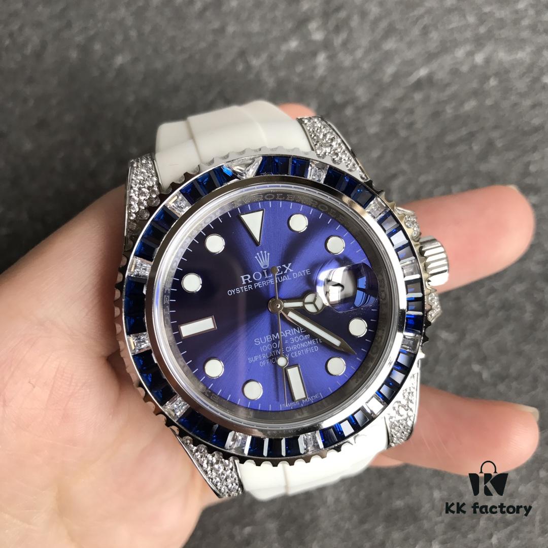 Player's Poison - Rolex Top-Level Luxury Timepiece V3 Version, 360° Fully Encrusted with Diamonds, Symbol of Status