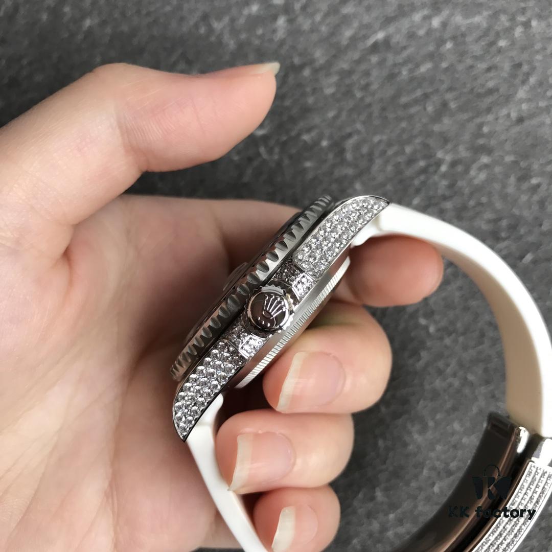 Player's Poison - Rolex Top-Level Luxury Timepiece V3 Version, 360° Fully Encrusted with Diamonds, Symbol of Status