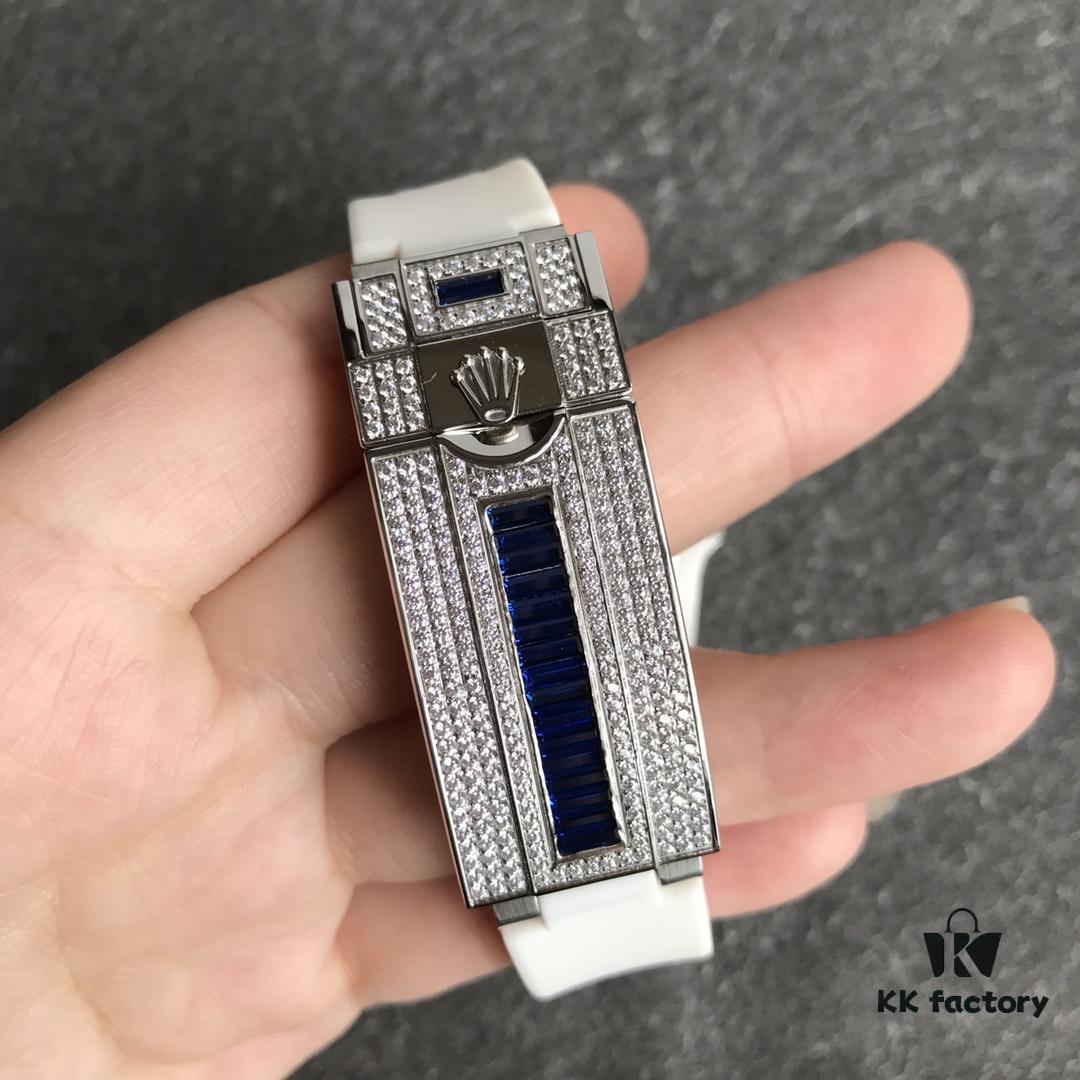 Player's Poison - Rolex Top-Level Luxury Timepiece V3 Version, 360° Fully Encrusted with Diamonds, Symbol of Status