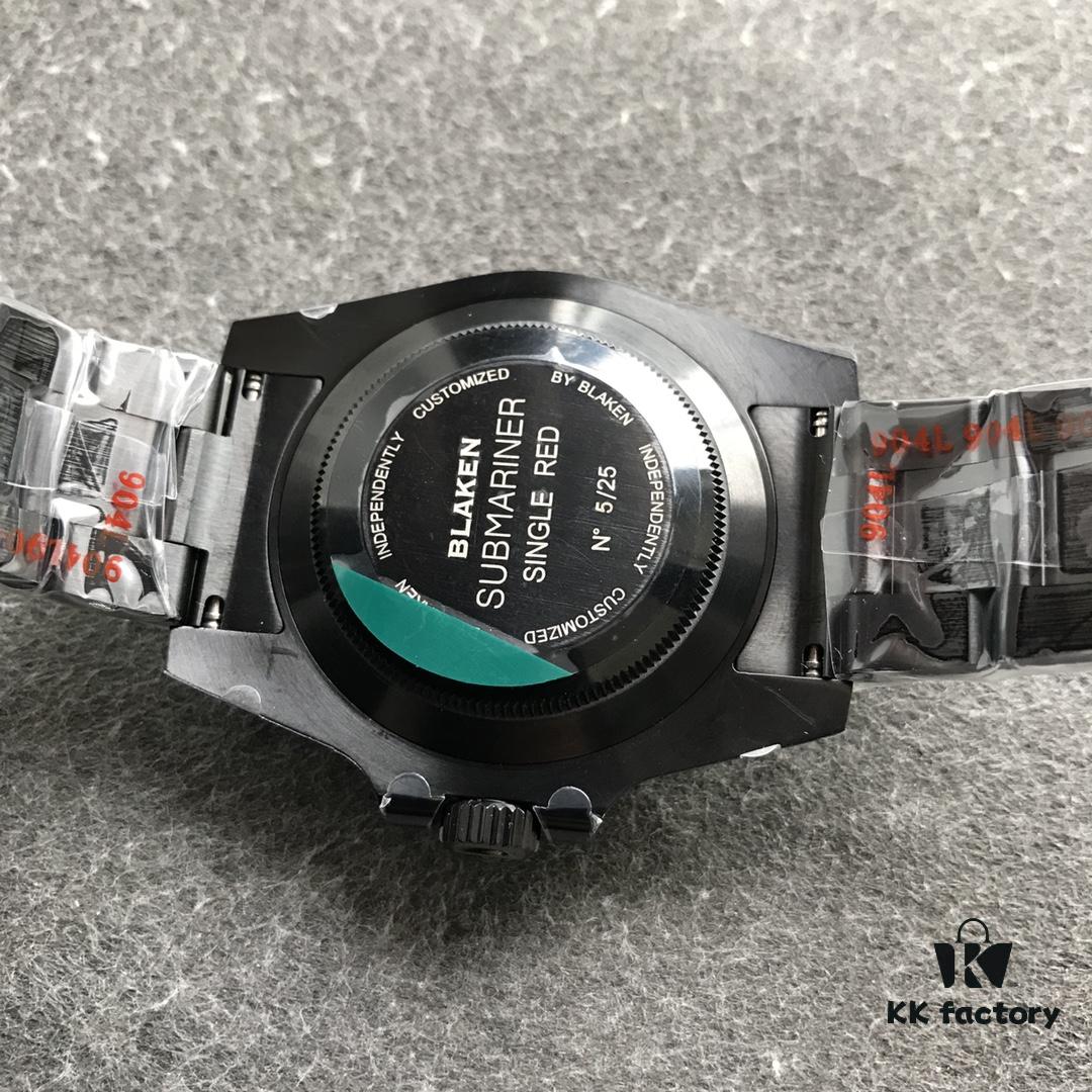 Rolex BLAKEN - Midnight Black Special Edition with Crimson Accents