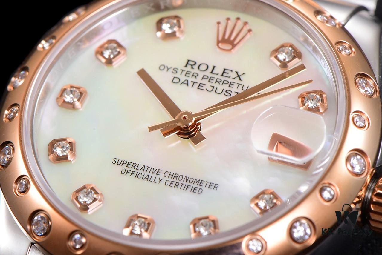 N2 Premium [Affordable Price] Oyster Perpetual Datejust 31 Series with Exclusive Classic Full Diamond Bezel