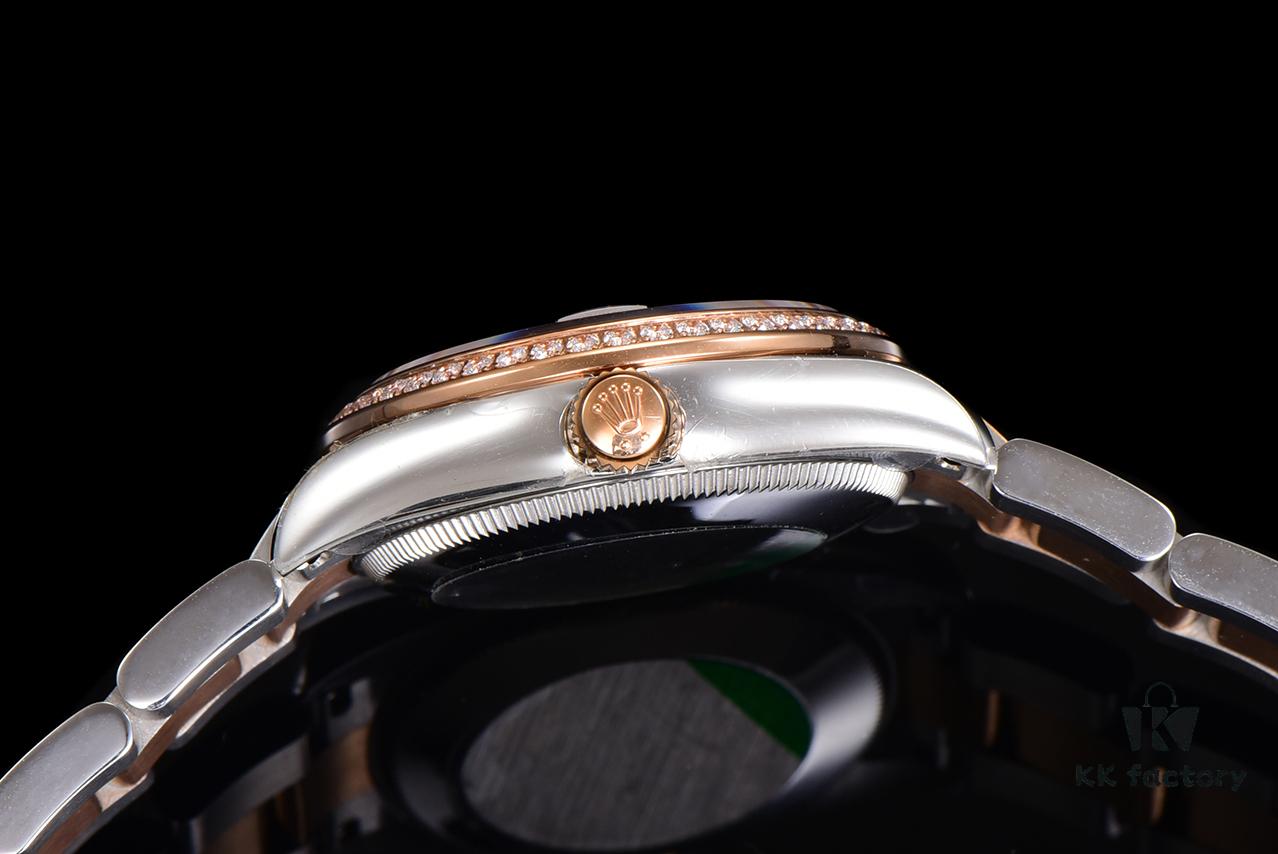 N2 Premium [Affordable Price] Oyster Perpetual Datejust 31 Series with Exclusive Classic Full Diamond Bezel