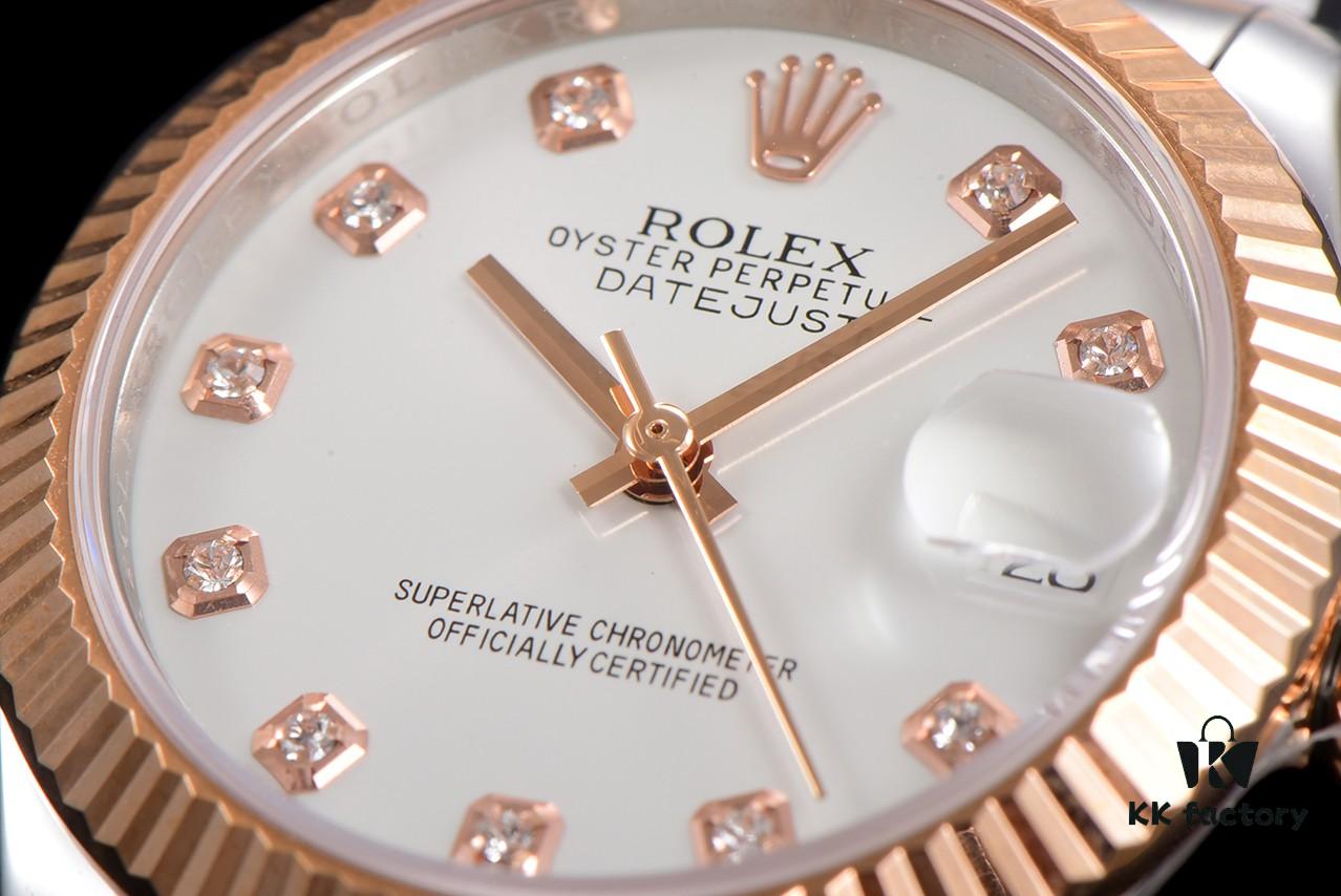 N2 Premium [Affordable Price] Oyster Perpetual Datejust 31 Series with Exclusive Classic Full Diamond Bezel