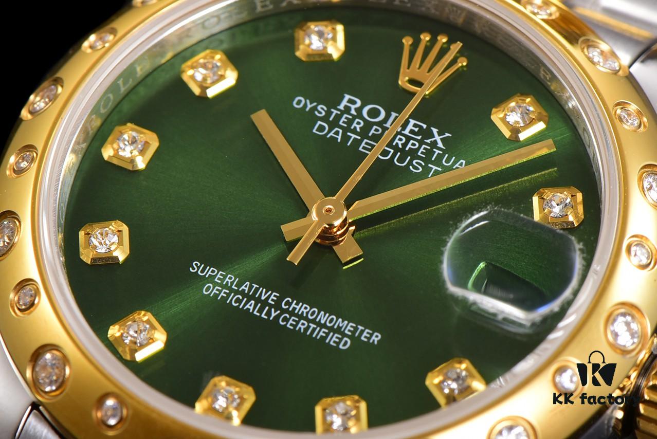 N2 Premium [Affordable Price] Oyster Perpetual Datejust 31 Series with Exclusive Classic Diamond Bezel