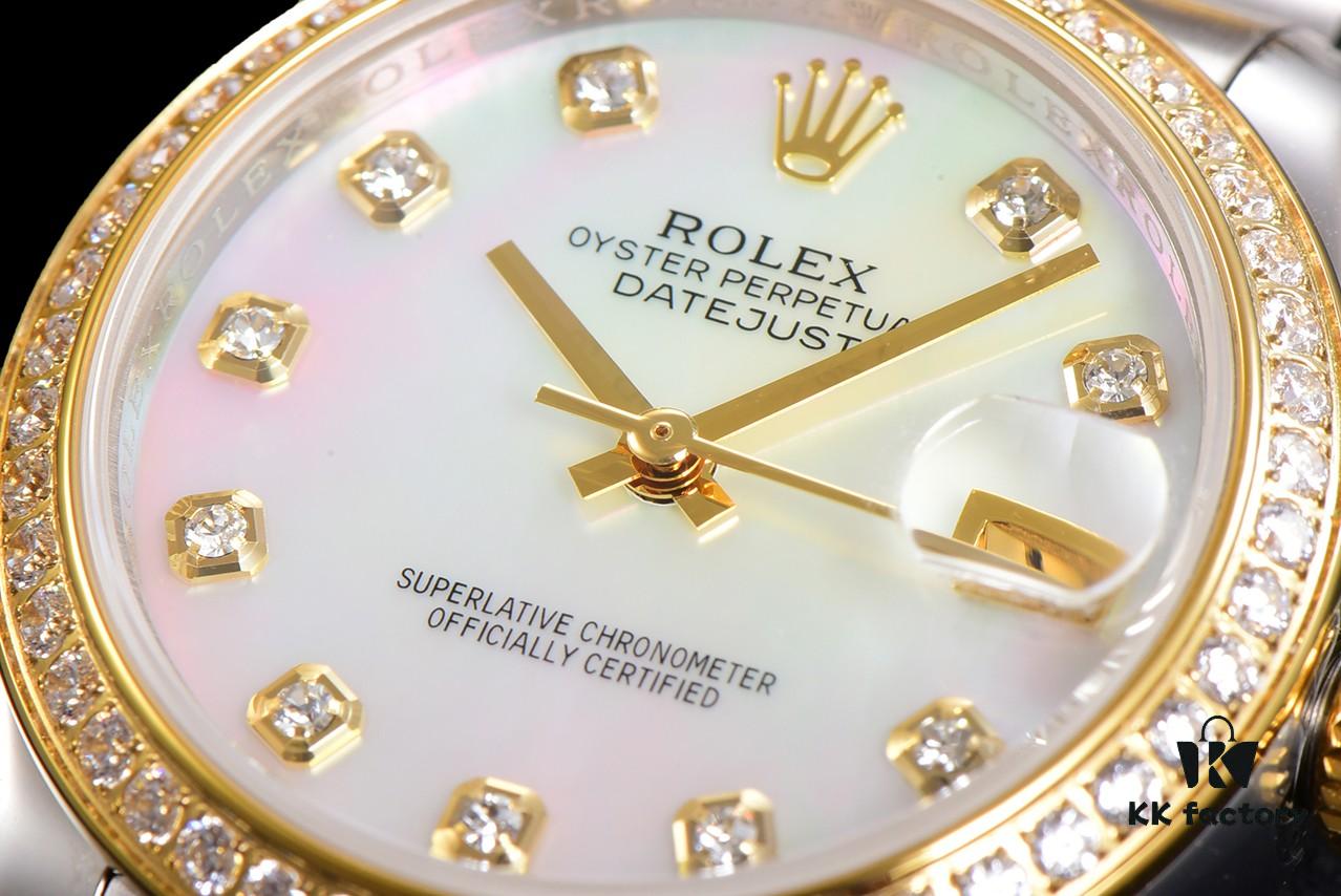 N2 Premium [Affordable Price] Oyster Perpetual Datejust 31 Series with Exclusive Classic Small and Large Diamond Bezel