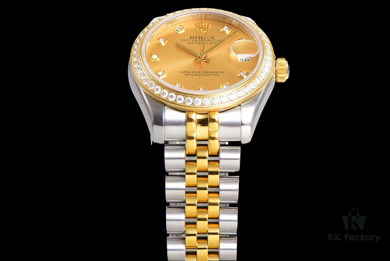 N2 Premium [Affordable Price] Oyster Perpetual Datejust 31 Series with Exclusive Classic Diamond Bezel