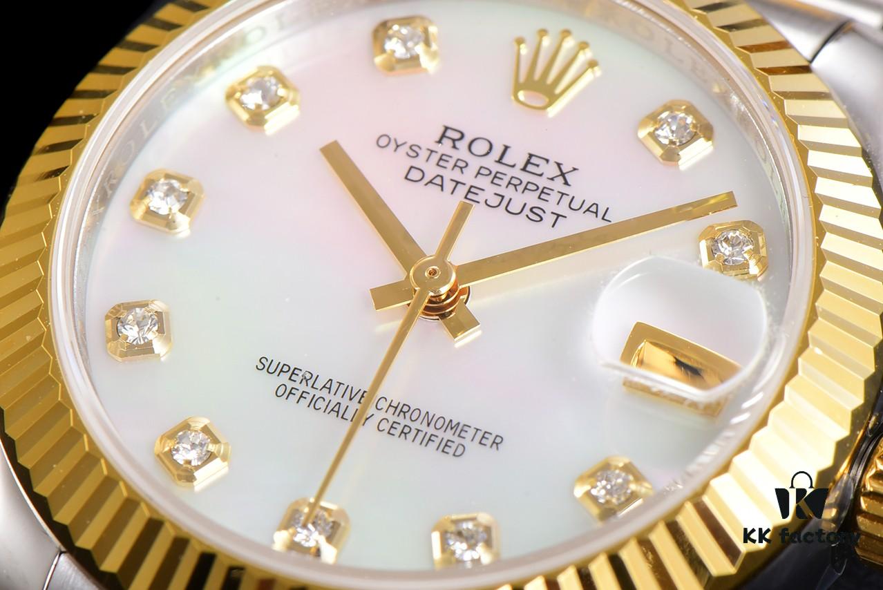 N2 Premium [Affordable Price] Oyster Perpetual Datejust 31 Series with Exclusive Classic Full Diamond Bezel