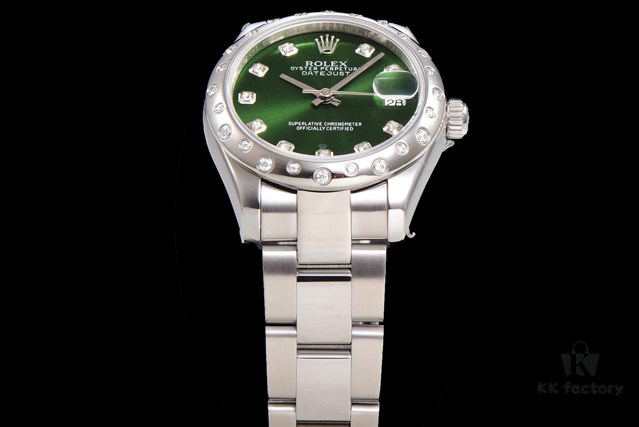 N2 Premium 【Affordable Price】 Oyster Perpetual Datejust 31 Series with Exclusive Classic Full Diamond Bezel