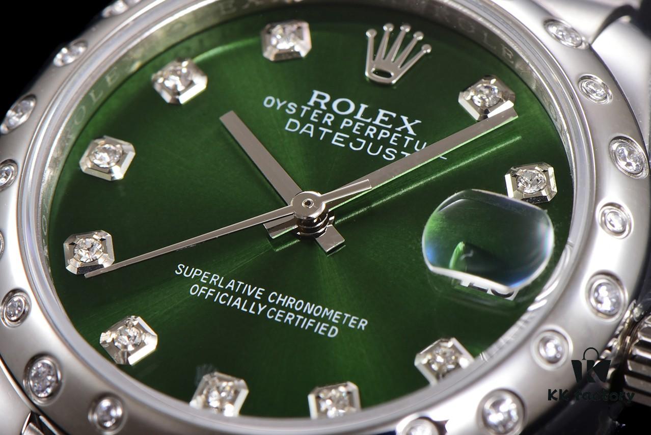 N2 Premium 【Affordable Price】 Oyster Perpetual Datejust 31 Series with Exclusive Classic Full Diamond Bezel