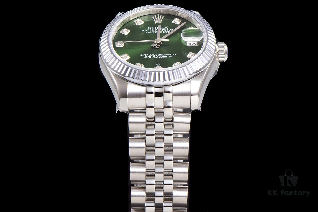 N2 Premium [Affordable Price] Oyster Perpetual Datejust 31 Series with Exclusive Classic Full Diamond Bezel