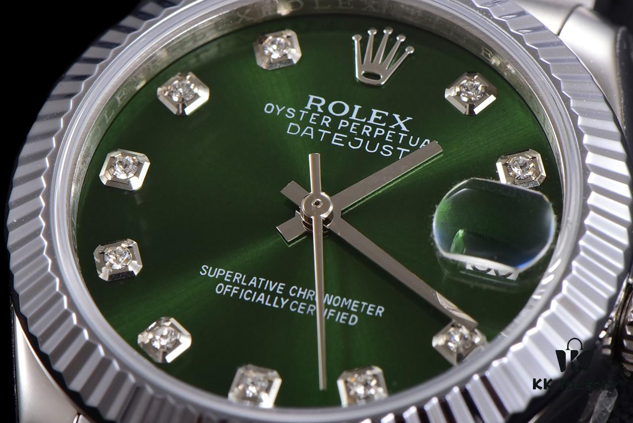 N2 Premium [Affordable Price] Oyster Perpetual Datejust 31 Series with Exclusive Classic Full Diamond Bezel