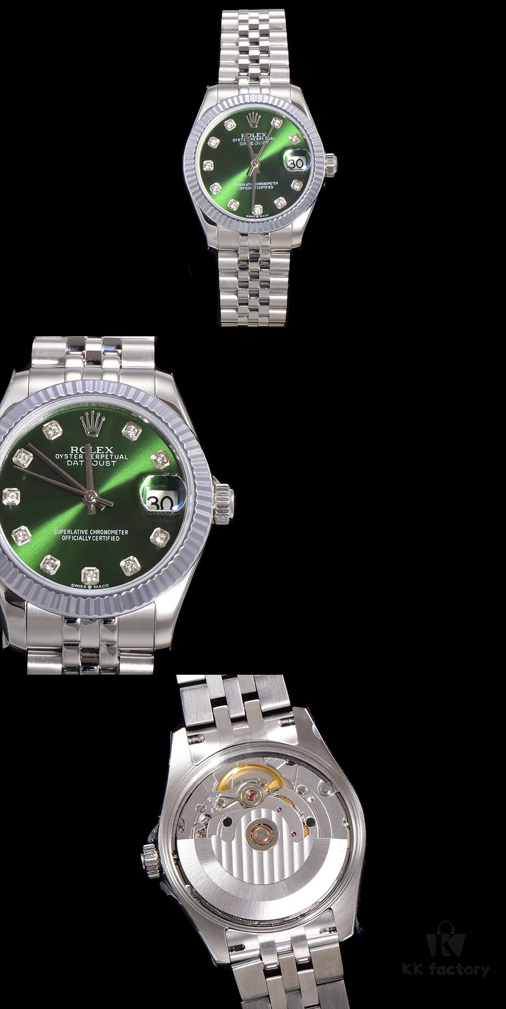 N2 Premium [Affordable Price] Oyster Perpetual Datejust 31 Series with Exclusive Classic Diamond Bezel