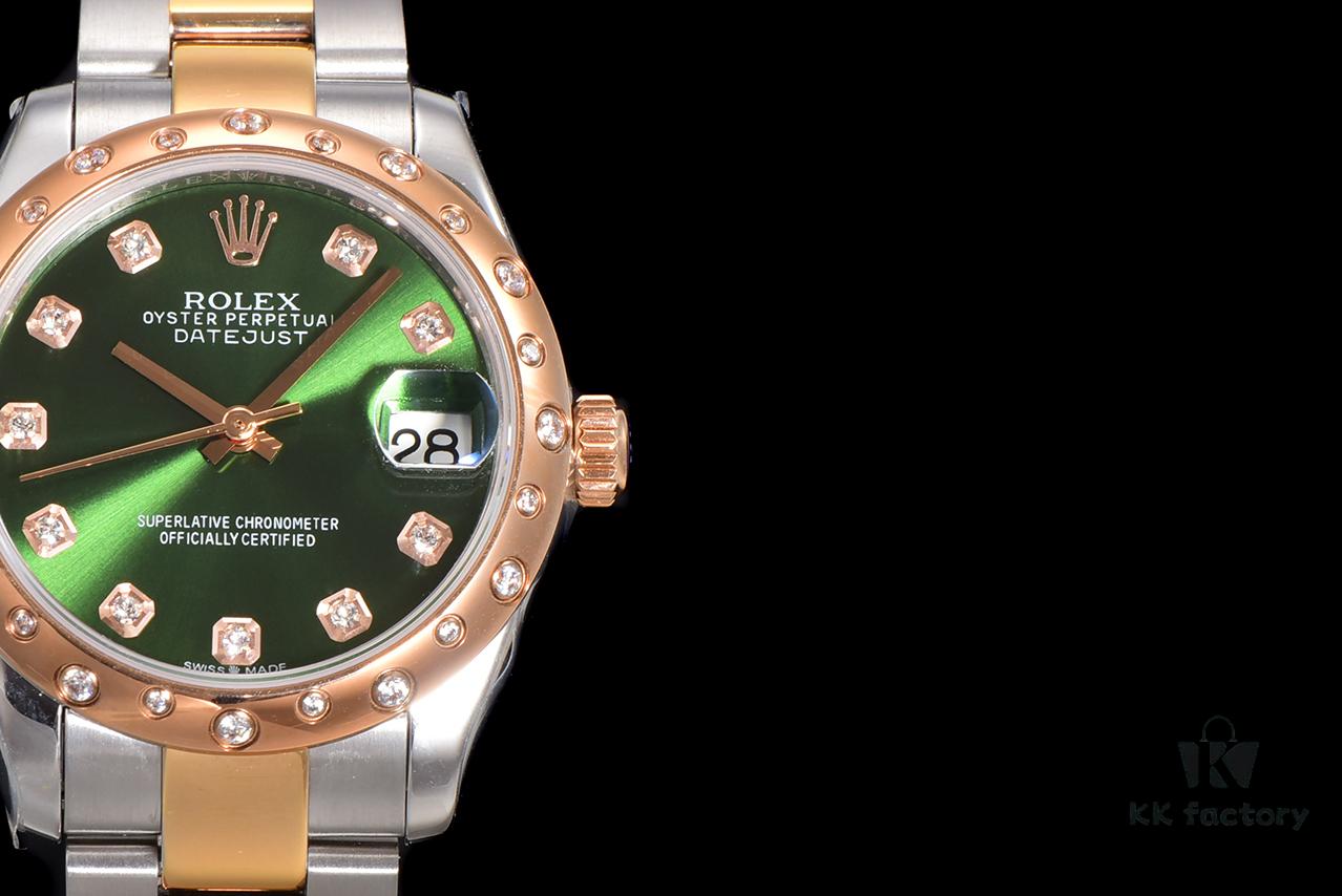 N2 Premium [Affordable Price] Oyster Perpetual Datejust 31 Series with Exclusive Classic Diamond Bezel