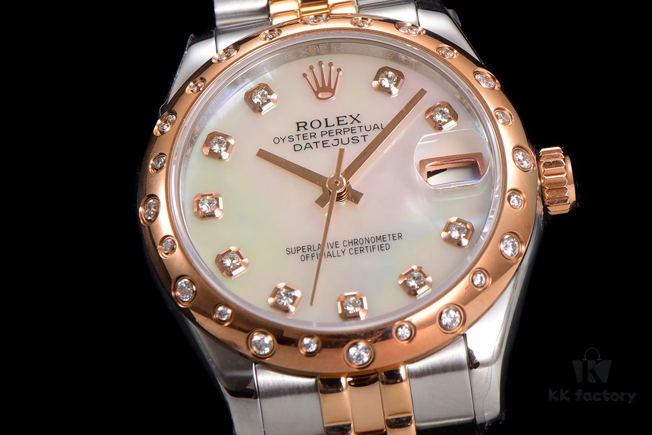 N2 Premium 【Affordable Price】 Oyster Perpetual Datejust 31 Series with Exclusive Classic Diamond Bezel