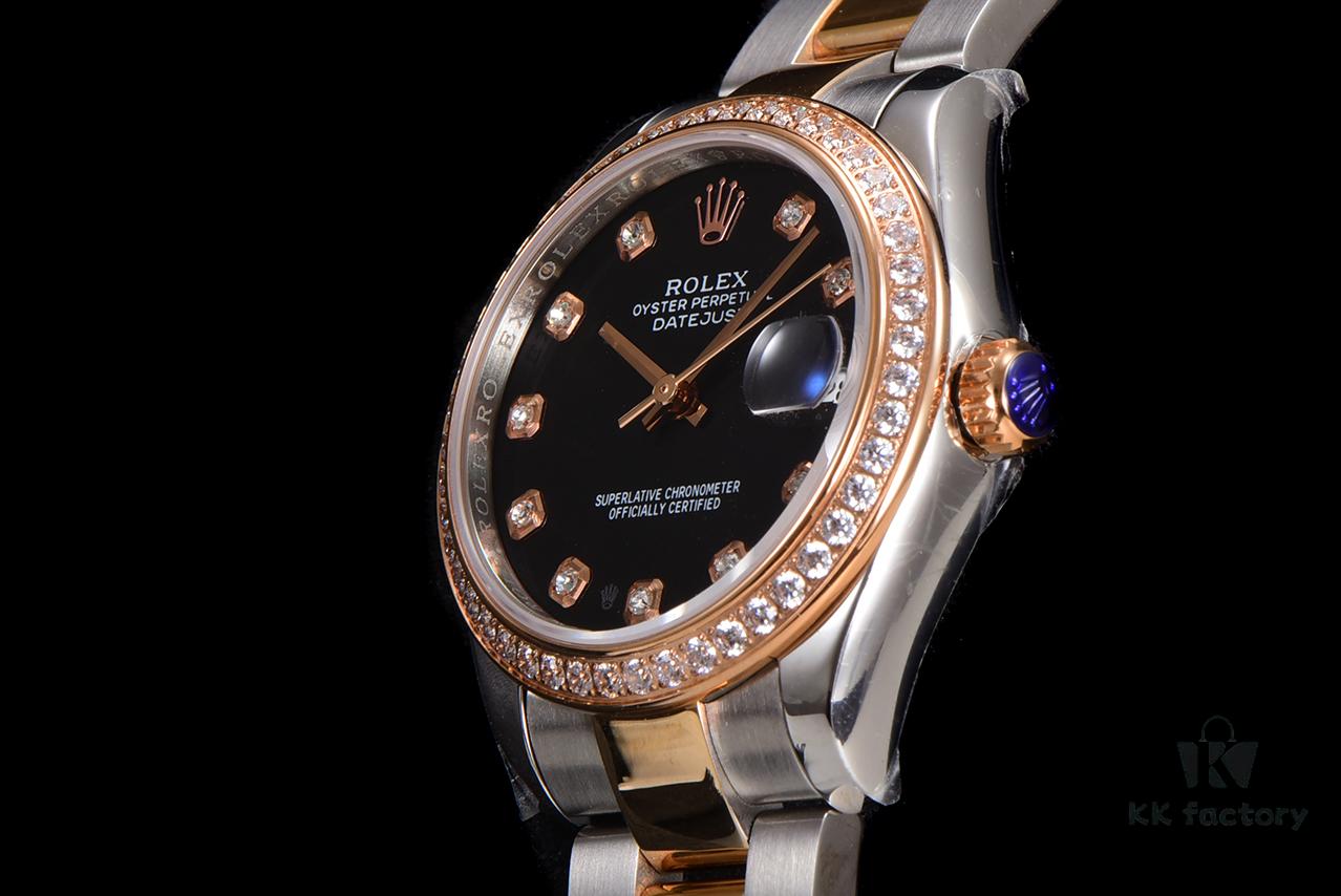 N2 Premium [Affordable Price] Oyster Perpetual Datejust 31 Series with Exclusive Classic Diamond Bezel