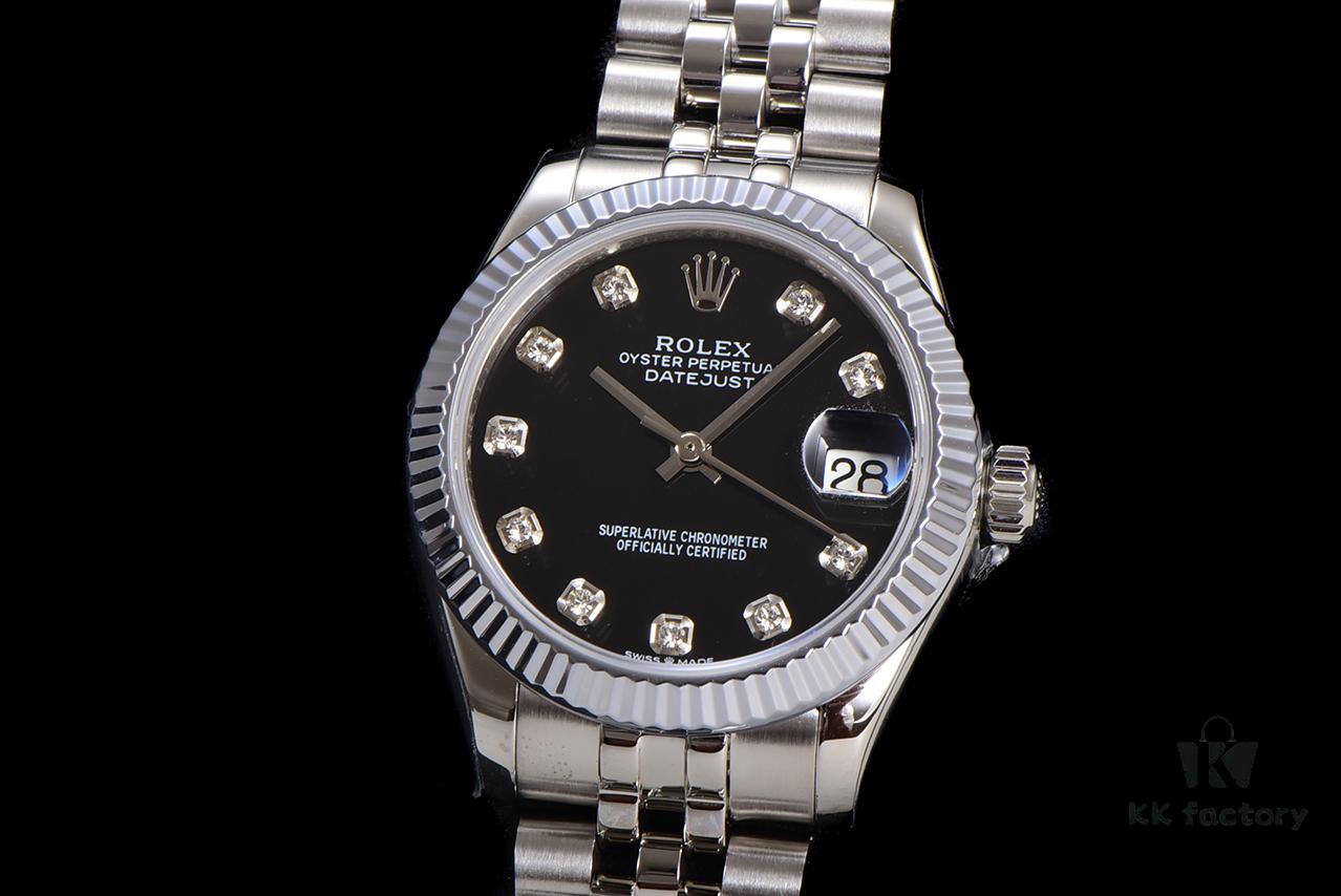 N2 Premium [Affordable Price] Oyster Perpetual Datejust 31 Series with Exclusive Classic Diamond Bezel