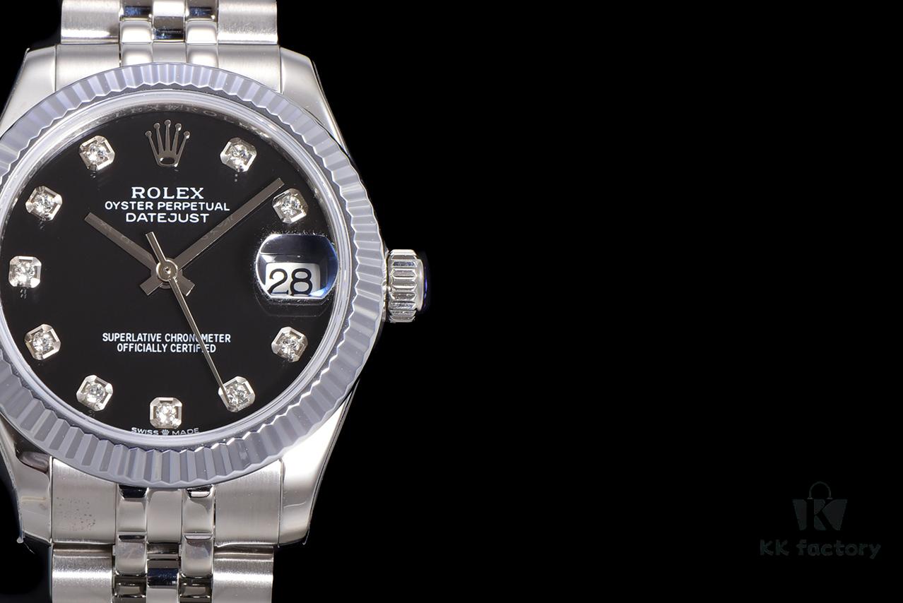 N2 Premium [Affordable Price] Oyster Perpetual Datejust 31 Series with Exclusive Classic Diamond Bezel