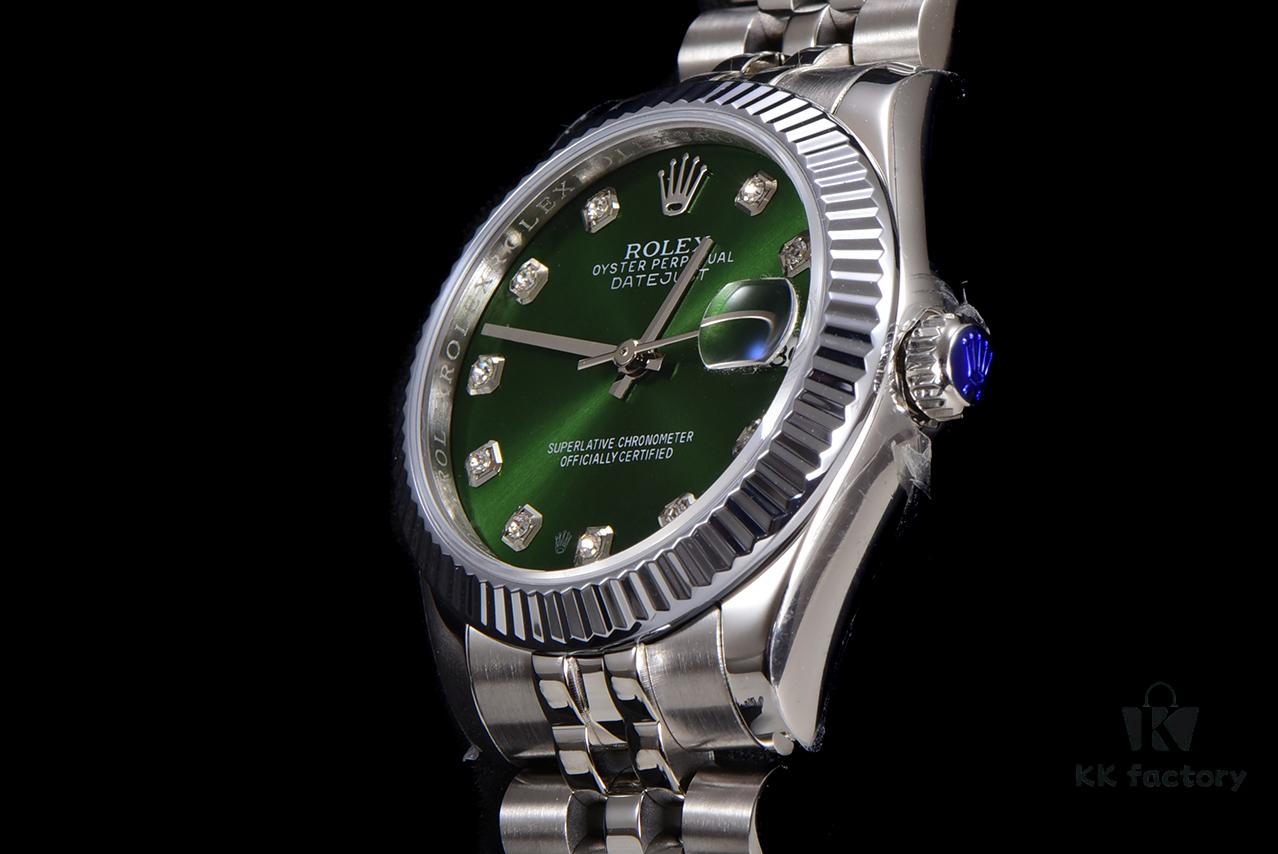 N2 Premium [Affordable Price] Oyster Perpetual Datejust 31 Series with Exclusive Classic Full Diamond Bezel