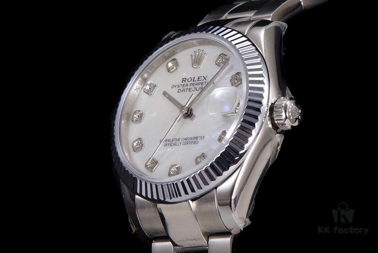 N2 Premium [Affordable Price] Oyster Perpetual Datejust 31 Series with Exclusive Classic Diamond Bezel