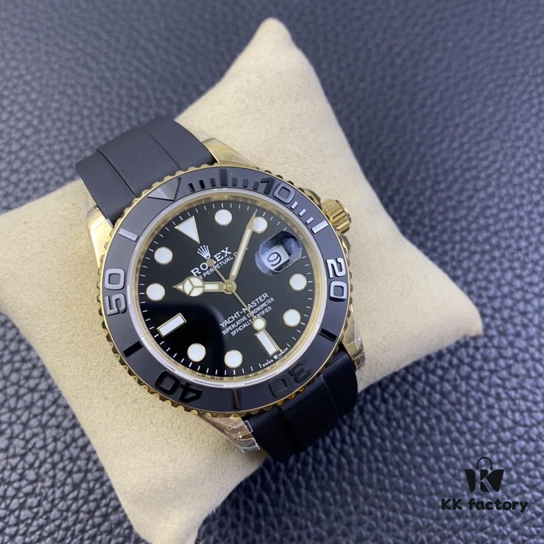 OW 2022 New Arrival Yellow Gold Yacht 42MM with Shanghai 3235 Movement