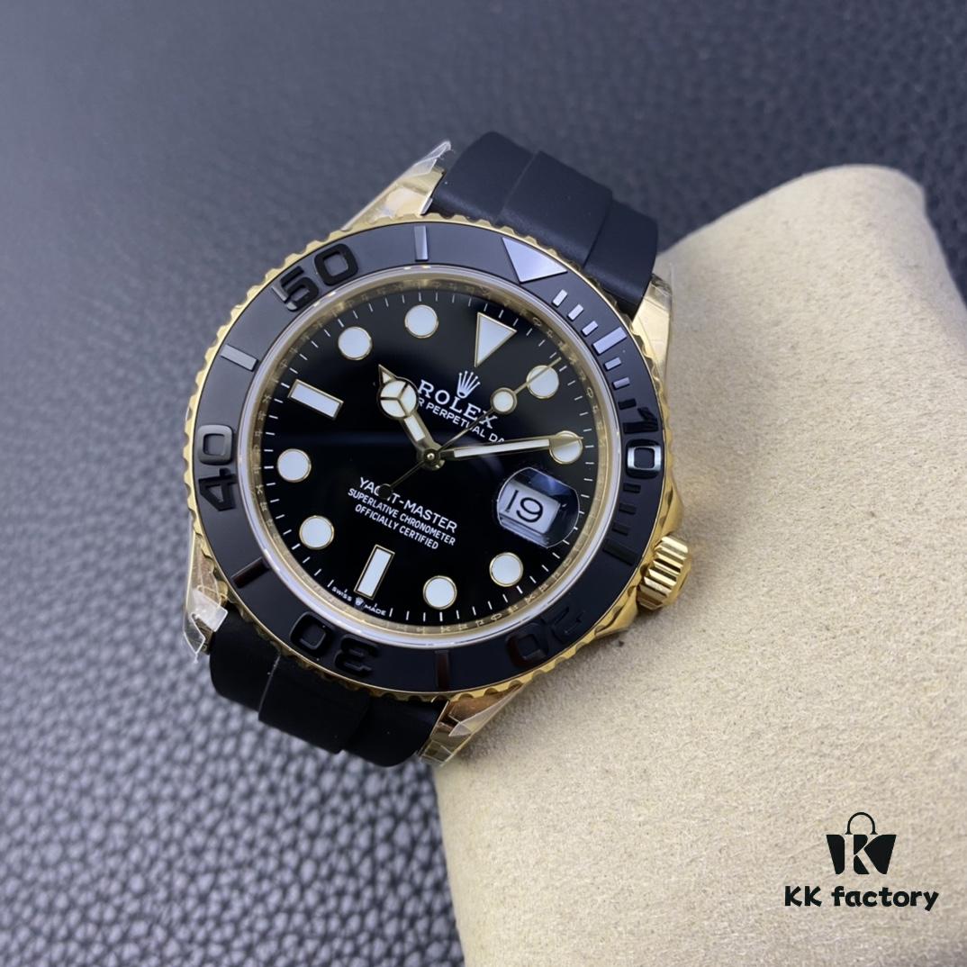 OW 2022 New Arrival Yellow Gold Yacht 42MM with Shanghai 3235 Movement