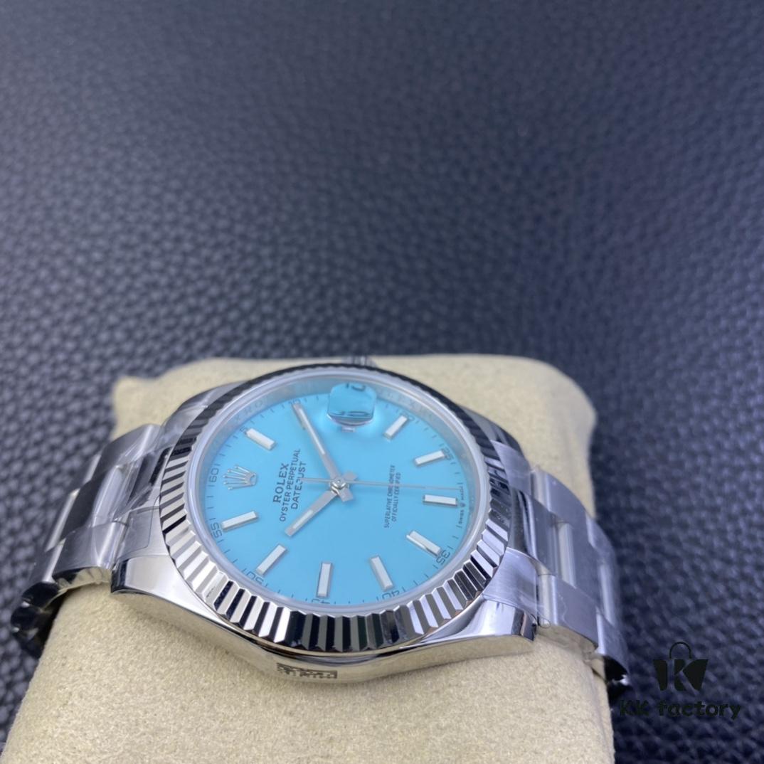 OW New Arrival Datejust 41MM Tiffany Dial with Shanghai 3235 Movement