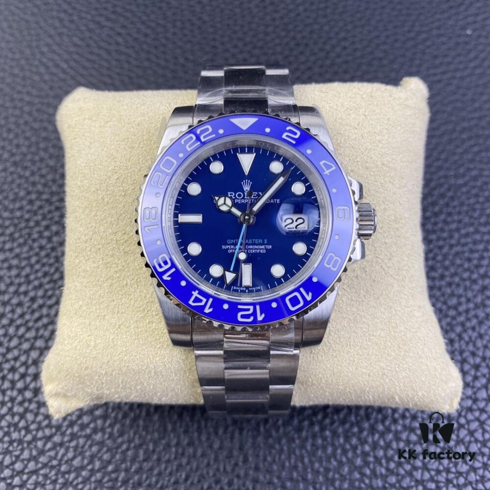 OW Factory Rolex GMT-Master Series 3186 Movement 40mm 904L Stainless Steel