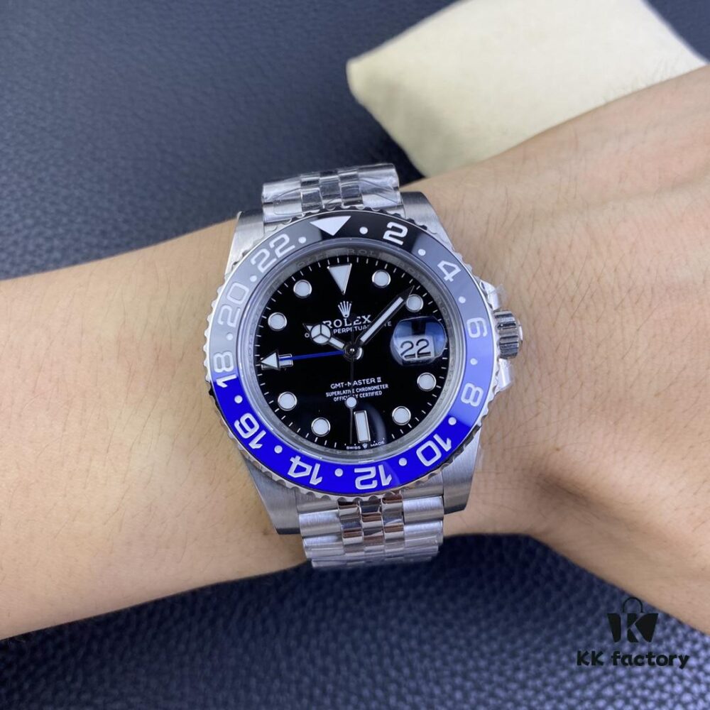 OW Factory Rolex GMT-Master Series 3186 Movement 40mm 904L Stainless Steel