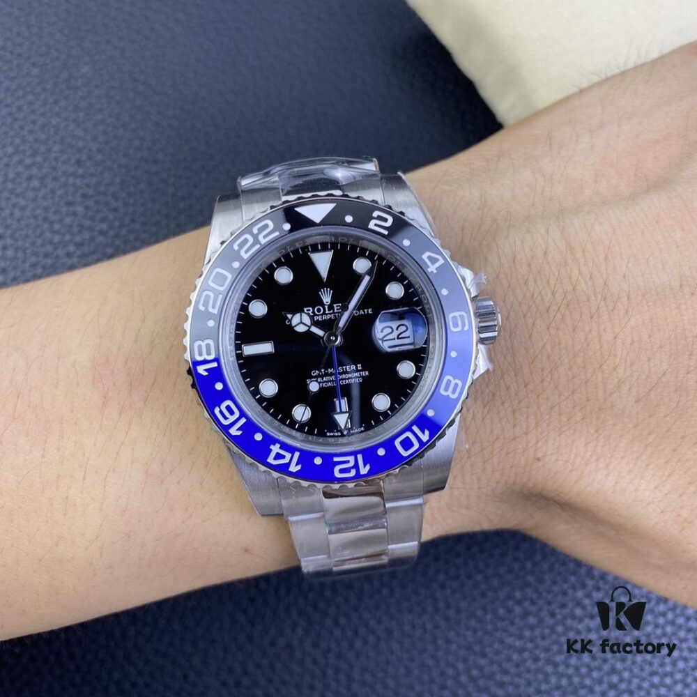 OW Factory Rolex GMT-Master Series 3186 Movement 40mm 904L Stainless Steel