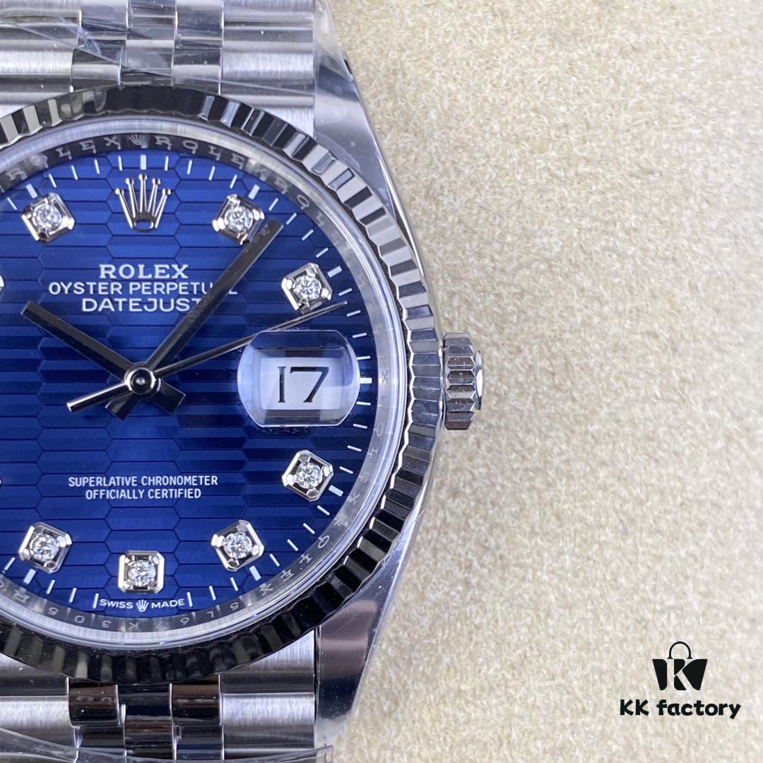 Clean Factory Rolex 126234 36mm Oyster Perpetual Datejust - A Blessing for Small Wrists