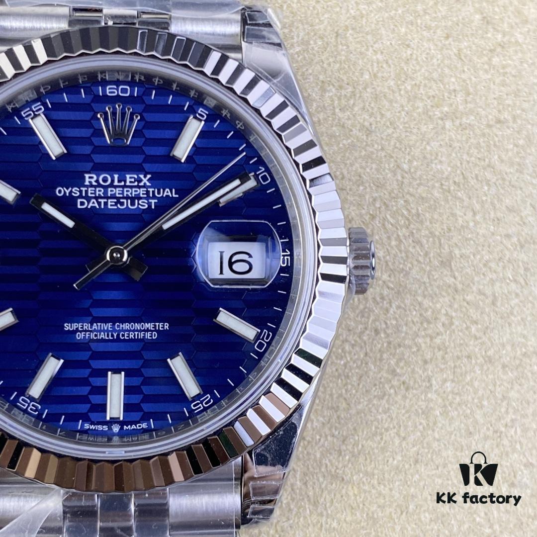 VS Rolex Latest Model 3235 Movement 41mm Datejust DJ Grid Pattern Datejust