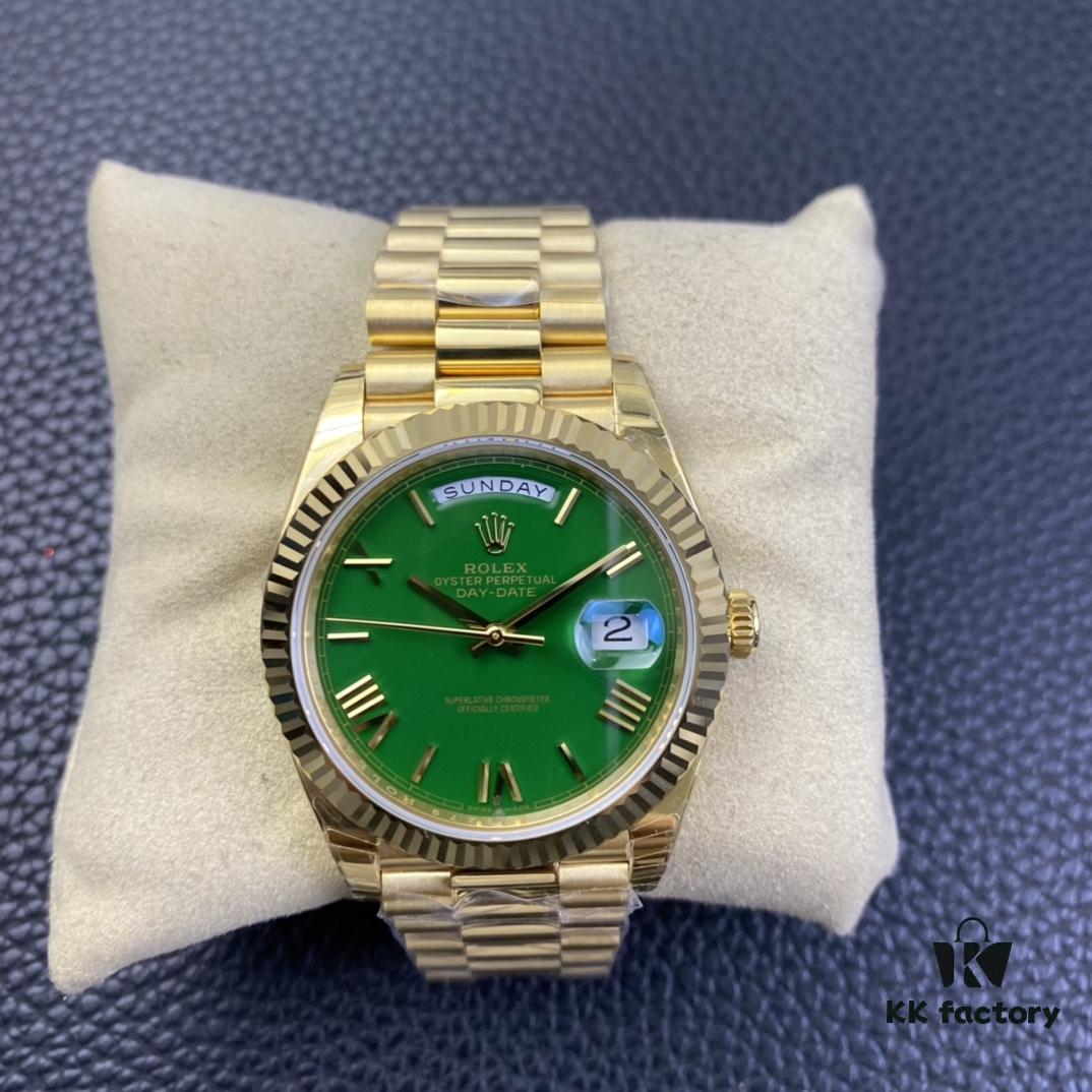 EW New Arrival 2022 Sunday Chronograph Green Dial