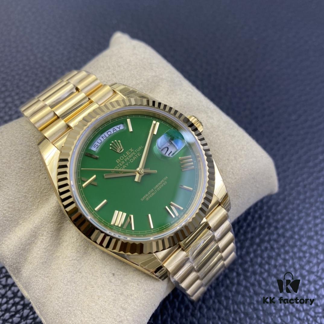 EW New Arrival 2022 Sunday Chronograph Green Dial