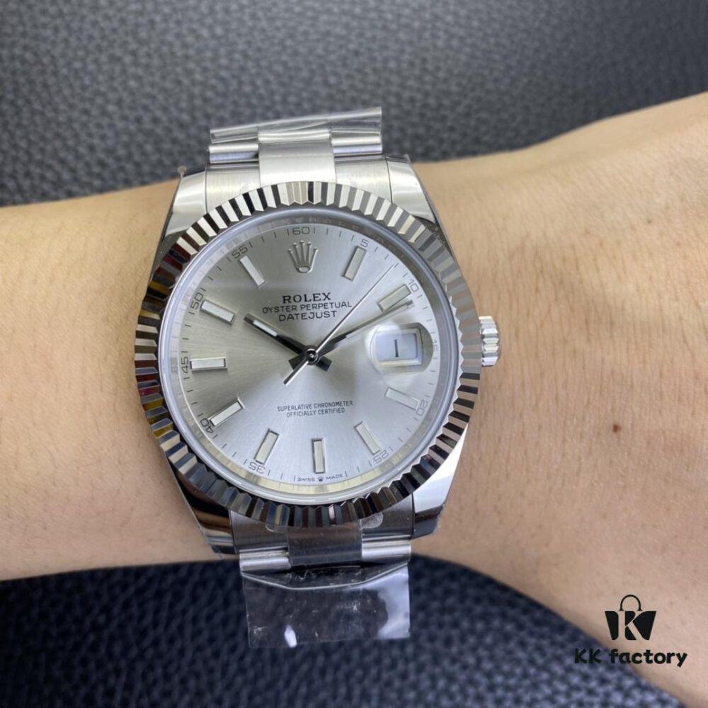 Clean Factory / C Factory New Rolex Datejust Series m126334-0004 Silver Dial