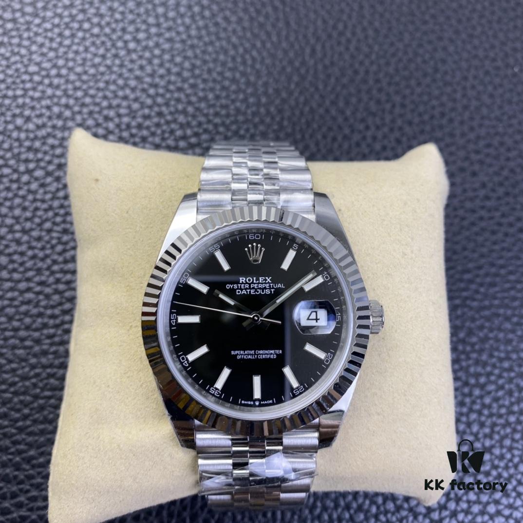 Clean Factory / C Factory New Rolex Datejust Series m126334-0018 Black Dial