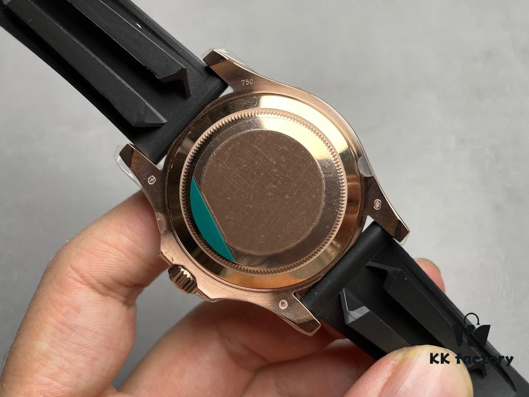 N Factory 40mm Best-selling Gold Yacht, the Best Version Available on the Market, Latest Dial Design, Most Authentic Rose Gold Color, Engraved Lettering on Clasp Matches Original in Font and Depth