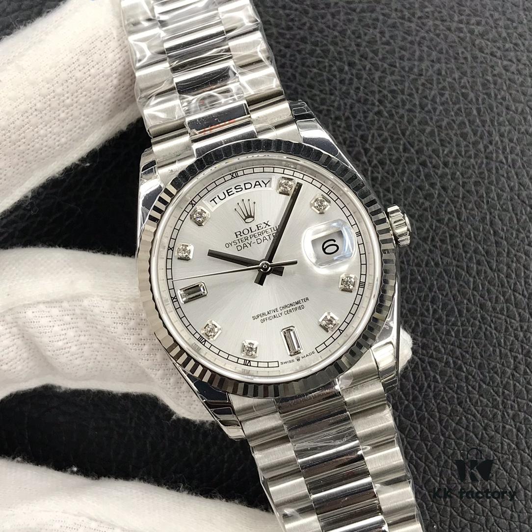 EW Rolex Datejust 36 Ultimate Edition Original 3255 Automatic Mechanical Movement 128238 Series Watch