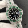 Luxury Masterpiece: Rolex SUB Diver Custom Diamond-Paved Edition