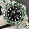 Luxury Masterpiece: Rolex SUB Diver Custom Diamond-Paved Edition