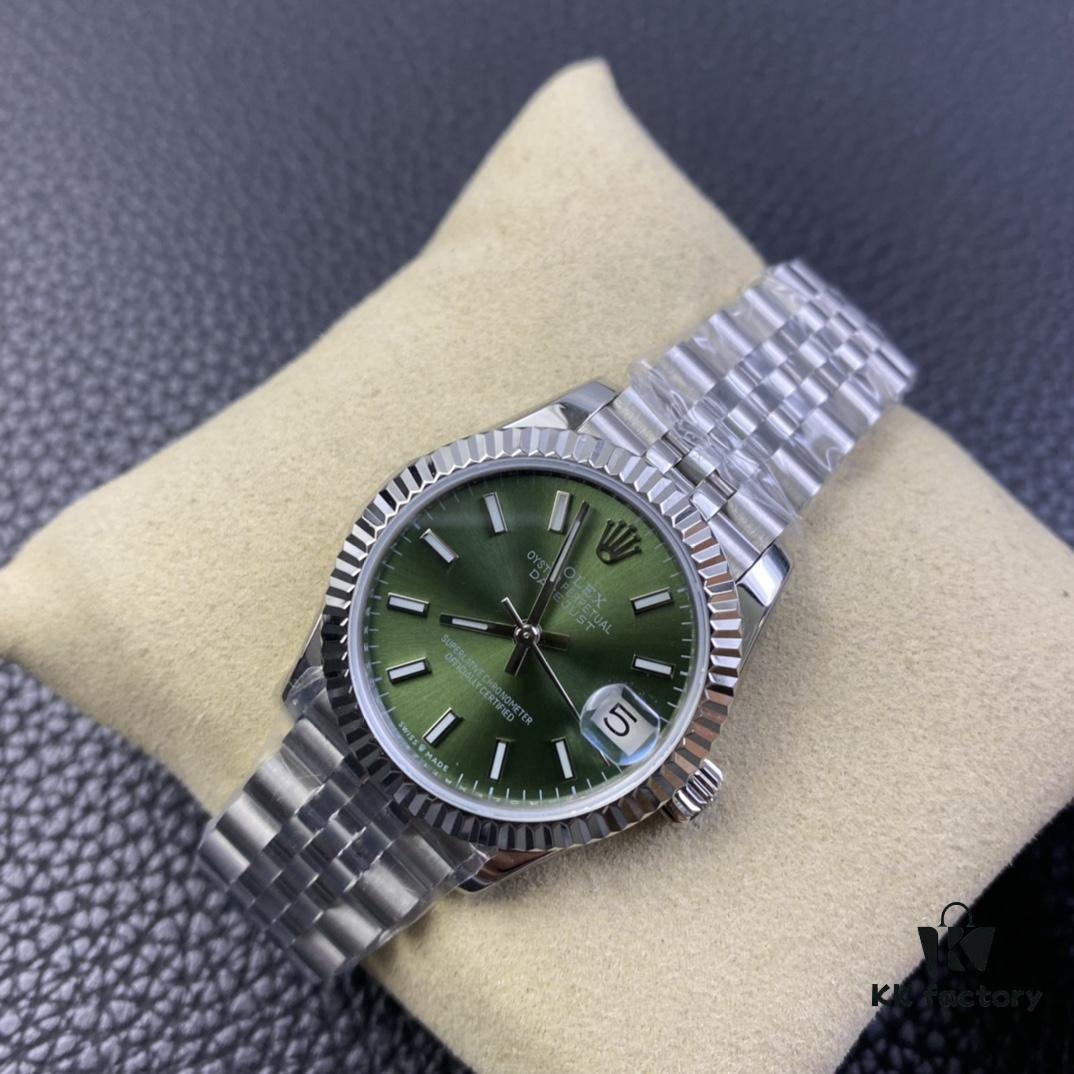 WF Log 31mm Green Dial