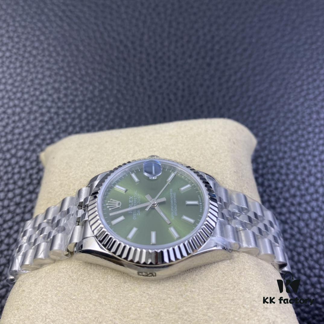 WF Log 31mm Green Dial