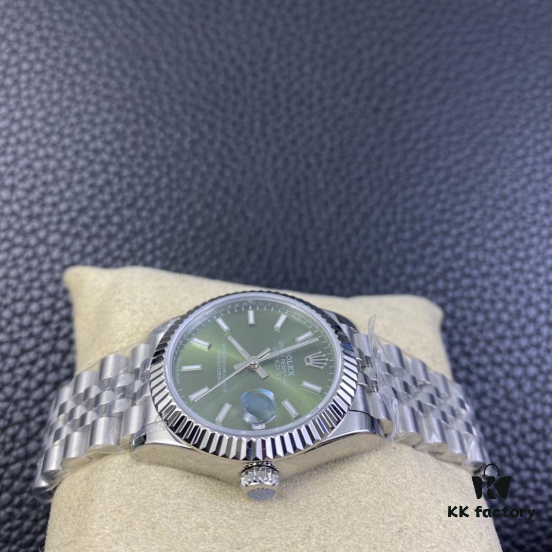 WF Log 31mm Green Dial