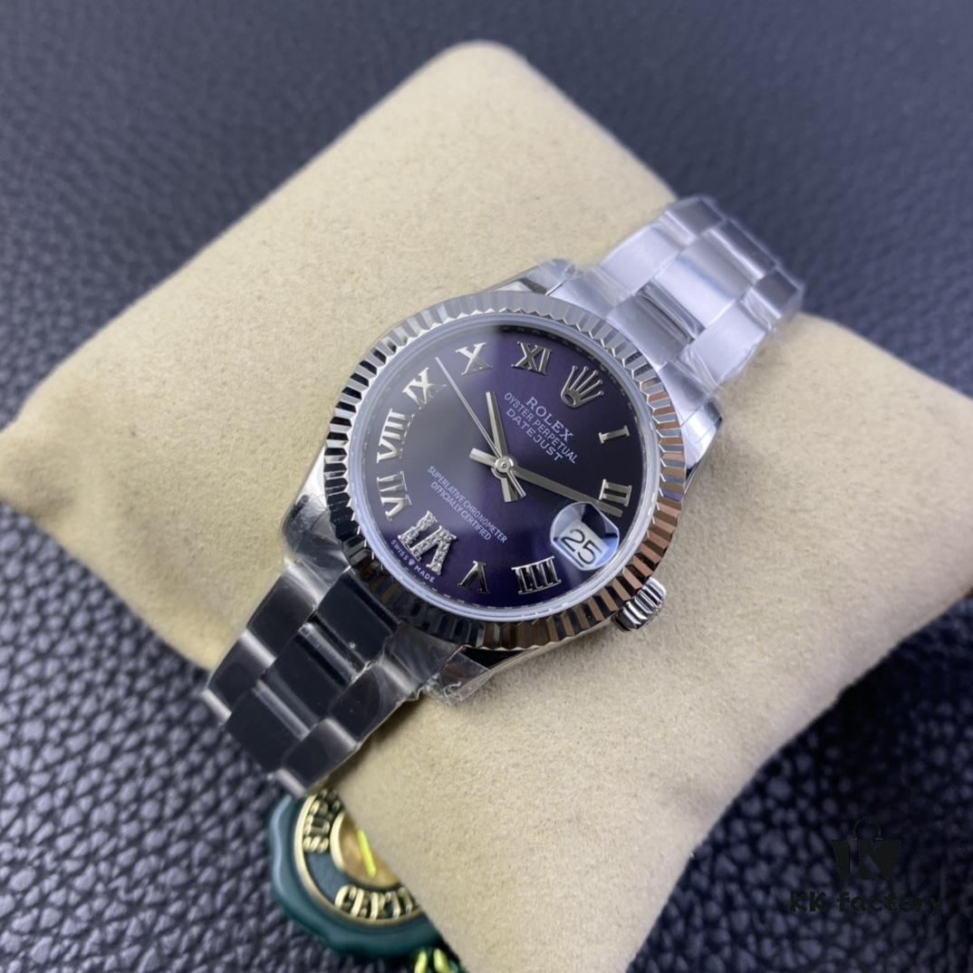 WF Log 31mm Purple Dial