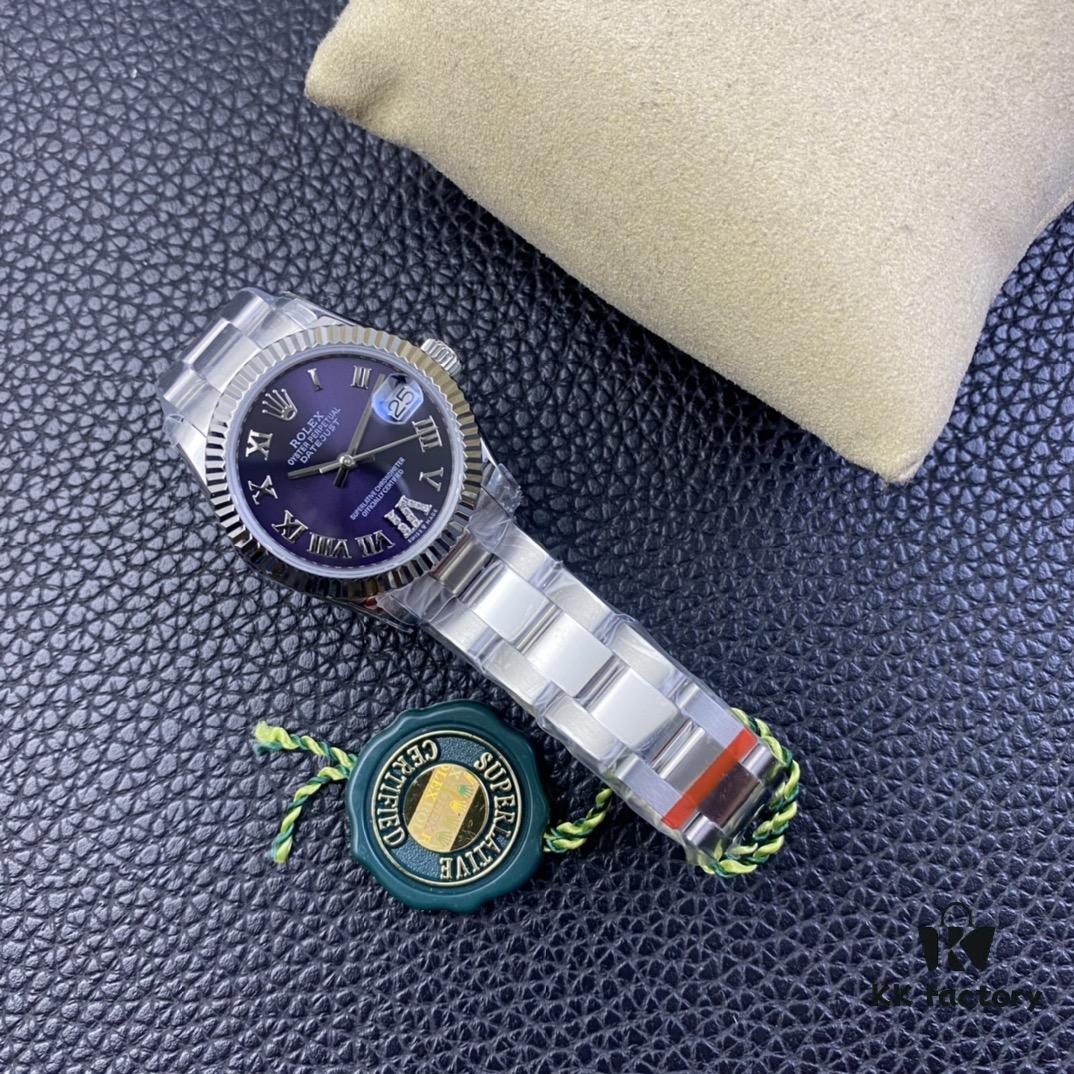 WF Log 31mm Purple Dial
