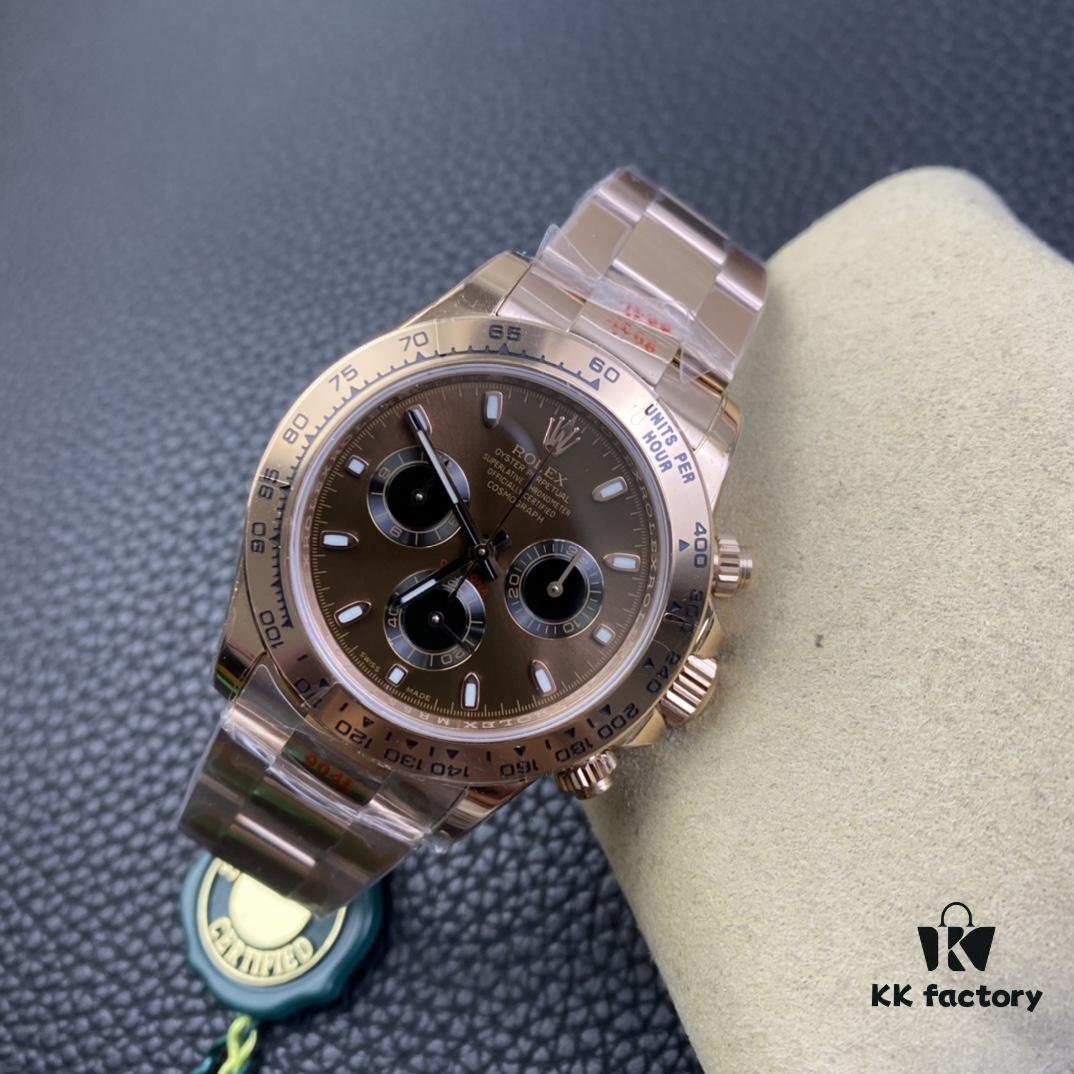 JVS Factory 12.4mm Daytona Ultimate Edition‼️ 2021 Rolex Cosmograph Daytona Latest Version with Custom Dan Dong Stable 7750 Movement