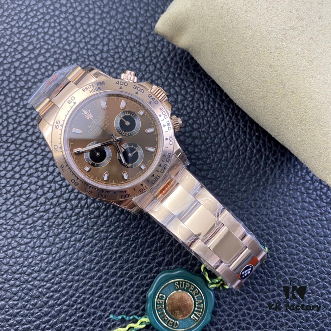 JVS Factory 12.4mm Daytona Ultimate Edition‼️ 2021 Rolex Cosmograph Daytona Latest Version with Custom Dan Dong Stable 7750 Movement